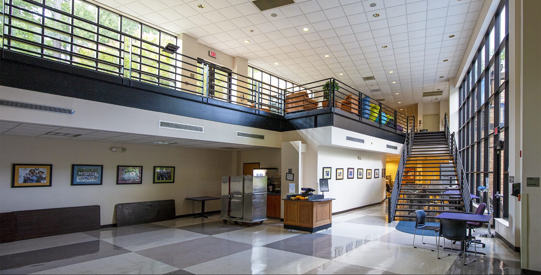 The Dining Hall at the Freeman Center for Jewish Life