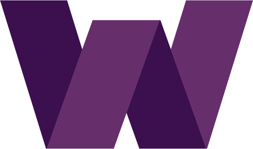 Women's Center purple "W"